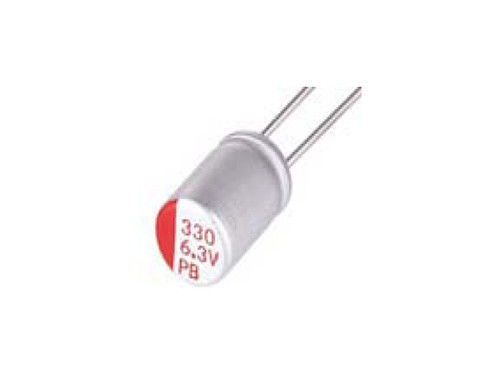 ตัวเก็บประจุอลูมิเนียมอิเล็กโทรลีติคตะกั่วเรเดียล / ตัวเก็บประจุ TiO2 Bimetallic