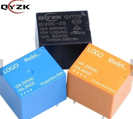 รีเลย์สลับ 12v JQC-3F Spdt Pcb 5 ขา T73 DC 48v 24v 12 โวลต์ 5v แม่เหล็กไฟฟ้า