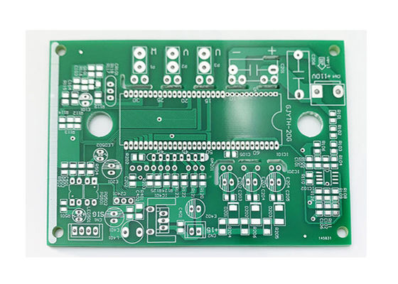 ทองแดงหุ้มสองด้านอลูมิเนียม Pcb แผงวงจรพิมพ์สองด้านสองชั้น Pcb