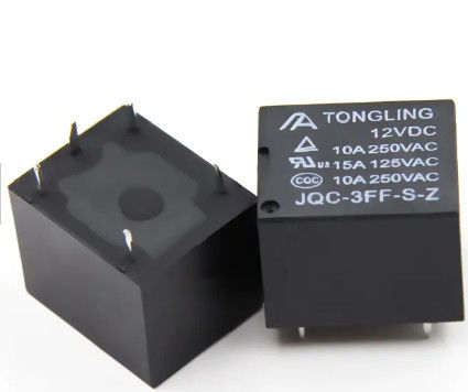 5 ขา 5V 6V 9V 12V 24V T73 PCB รีเลย์ 15A 125VAC พลังงานสูงไฟฟ้ามินิรีเลย์