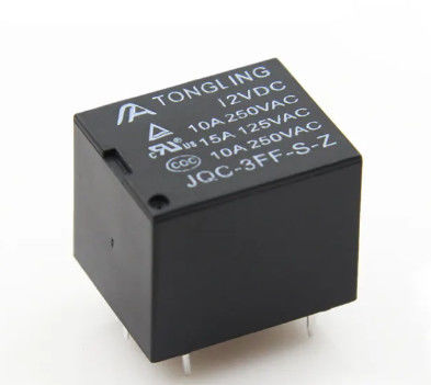 5 ขา 5V 6V 9V 12V 24V T73 PCB รีเลย์ 15A 125VAC พลังงานสูงไฟฟ้ามินิรีเลย์