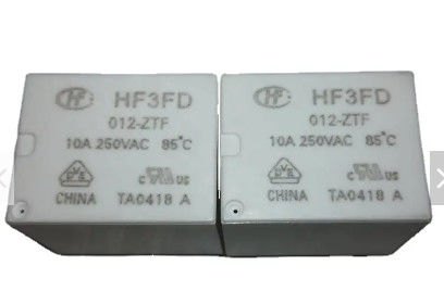 HF3FD 012-ZTF 5Pin 12V DC 10A 250VAC การสลับรีเลย์ HF3FD/012-ZSTF HF3FD 024-ZTF 24V DC