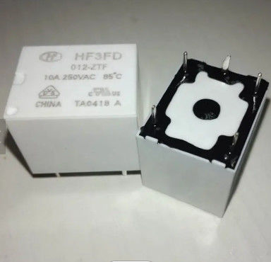 HF3FD 012-ZTF 5Pin 12V DC 10A 250VAC การสลับรีเลย์ HF3FD/012-ZSTF HF3FD 024-ZTF 24V DC